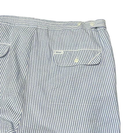 90's- Christian Dior Seersucker Slacks