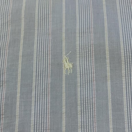 90s Polo Ralph Lauren Cotton Seersucker B.D Shirt