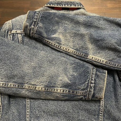 80’s Levi’s 70411-0816 Flannel Lined Denim Jacket