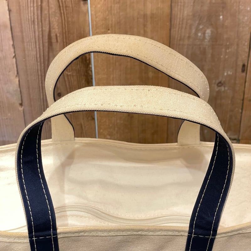 90's L.L.Bean Boat and Tote Zip Top LARGE | MWC