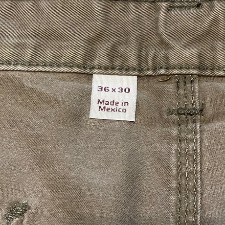 00s- Carhartt Cotton Twill Carpenter Pants W36