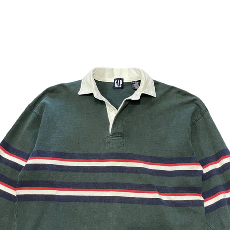 90s GAP Rugby Shirt SIZE:M
