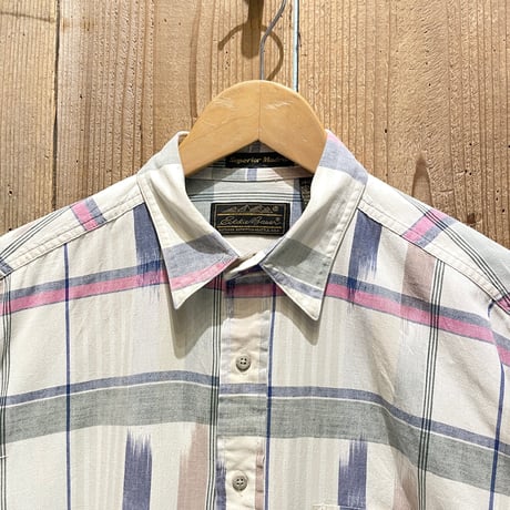 90’s Eddie Bauer Cotton Madras Shirt