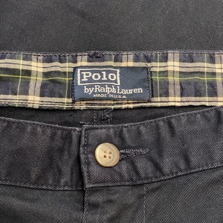80s- Polo Ralph Lauren Cotton Chino Pants W36