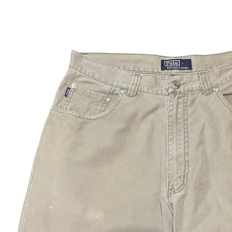 90s- Polo Ralph Lauren 5 Pocket Cotton Pants