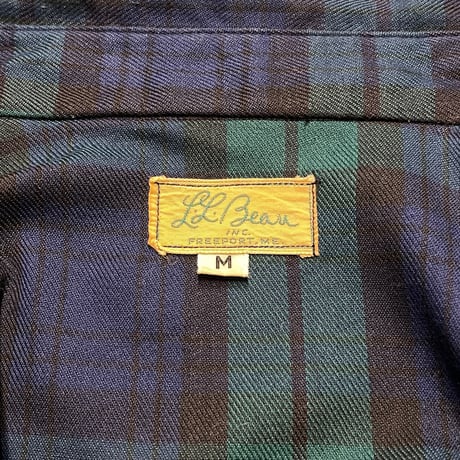 60’s~ L.L.Bean Wool Safari Shirt