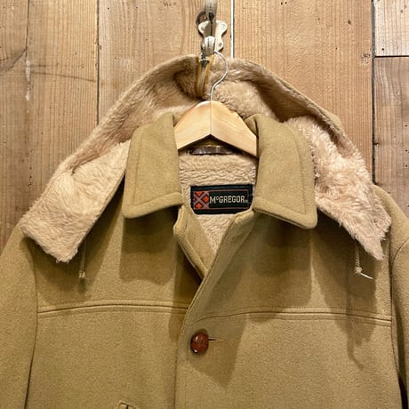 60’s McGREGOR Hooded Wool Coat