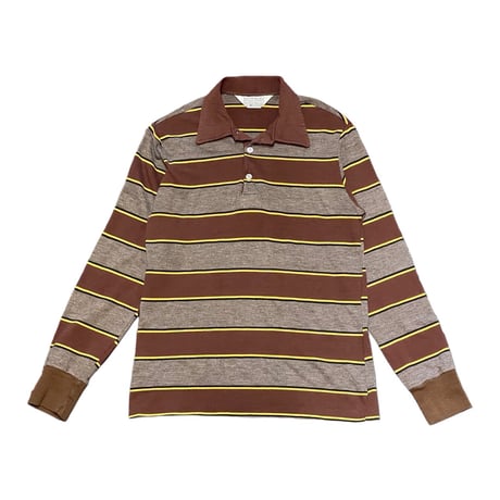 70s- Sears L/S Polo Shirt