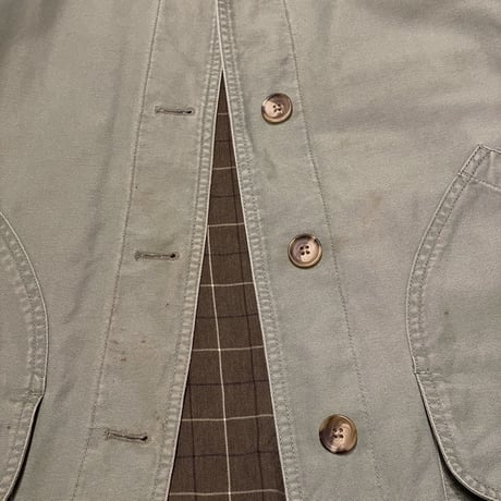 00s LANDS’ END Flannel Lined Field Coat
