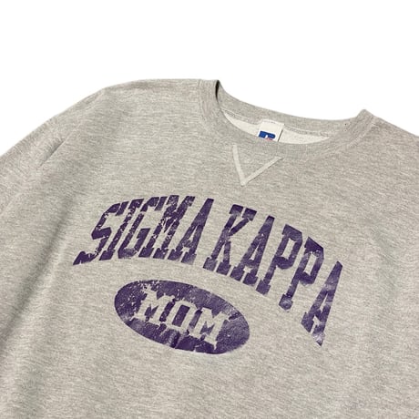 90s- RUSSELL ATHLETIC Printed Sweatshirt