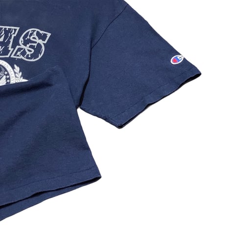 90s Champion Georgetown University HOYAS College Print T-Shirt