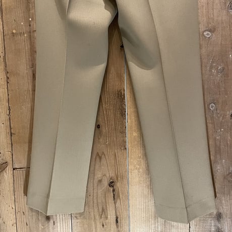 70’s~ L.L.Bean Wool Gabardine Slacks