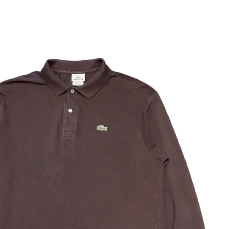 00s- LACOSTE L/S Polo Shirt