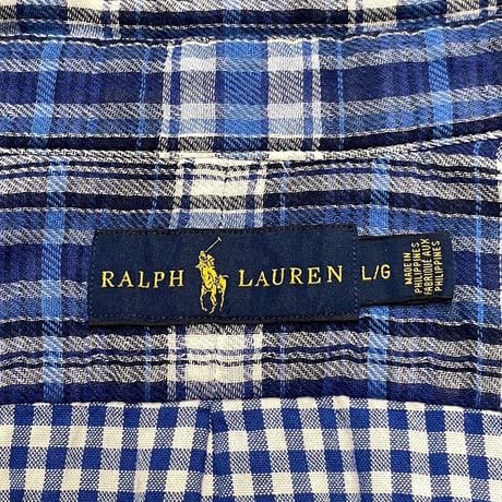 00s- Polo Ralph Lauren Cotton Flannel Shirt