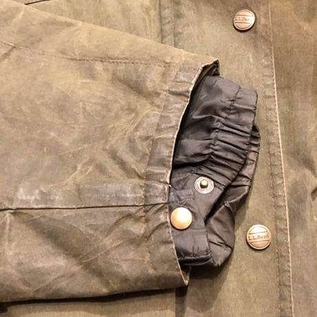 90’s~ L.L.Bean Oiled Cotton Hooded Jacket