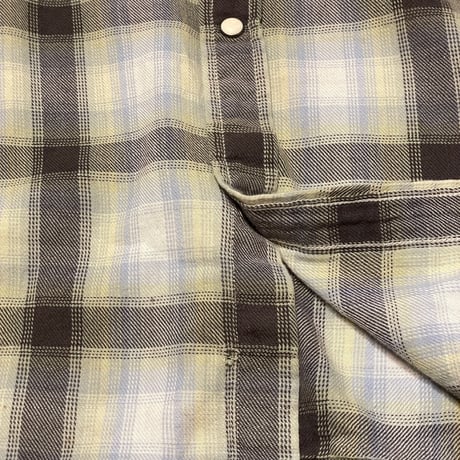 DENIM&SUPPLY Light Flannel Western Shirt