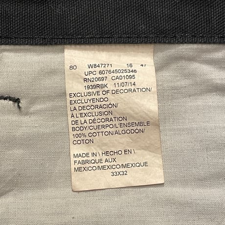 Dickies Cotton Carpenter Pants W33