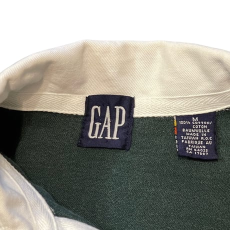 90s GAP Rugby Shirt SIZE:M