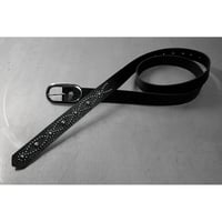 24mm Genuine Leather Narrow Hanging Belt / Butterfly Arch Design