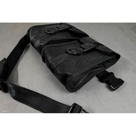 Genuine Leather Tactical Bandolier Pouch / Double Design