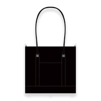 Leather Medium Tote Bag 001 / 2Pyramid Design
