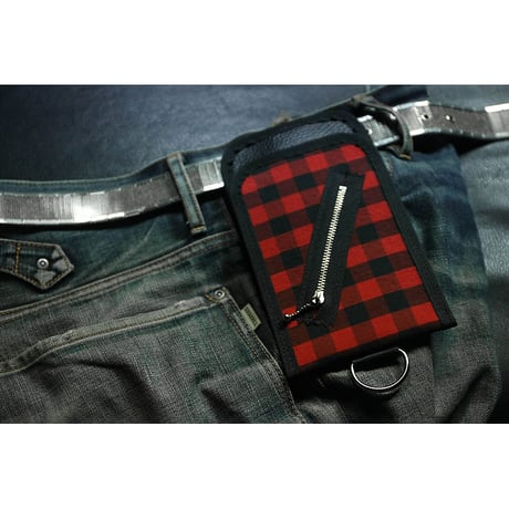 Multi Smartphone Pocket Pouch / Buffalo Check Design