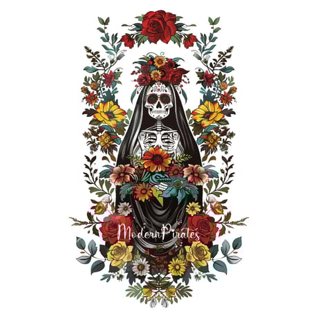 Shoulder Pouch / Flower Funeral Design