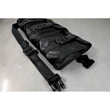 Genuine Leather Tactical Bandolier Pouch / Triple Design