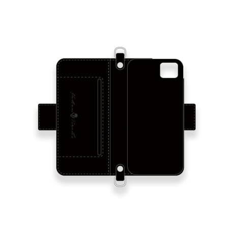 【 柩×Modern Pirates Leather iPhone Wallet Case / Spots Owl Design 】＊iPhone専用モデル
