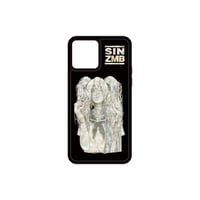 【 HISASHI×MP Shellwork Smartphone Case / SIN ZMB Monochrome Design ( Black ) 】