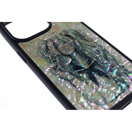 【 HISASHI×MP Shellwork Smartphone Case / SIN ZMB Monochrome Design 】