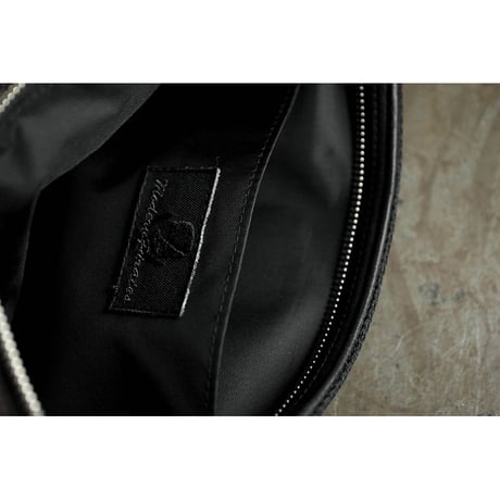 Leather Waist Bag / Three Different Pockets Design