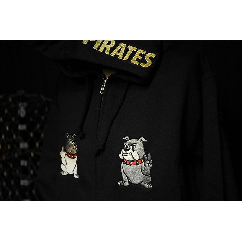 Aページ♡⃜ 完全受注生産 12.4oz Heavyweight Zip Hoodie / Bulldog