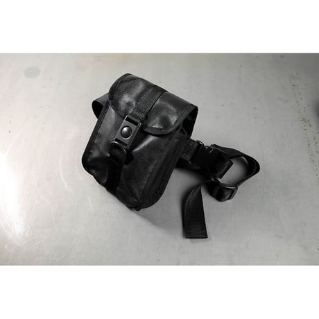 Genuine Leather Tactical Bandolier Pouch / Single Design