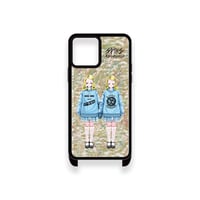 【 HISASHI×MP Shellwork Shoulder Hook iPhone Case / Twins Design 】