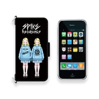 HISASHIxMP Leather Android Wallet Case / Twins Design