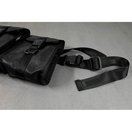 Genuine Leather Tactical Bandolier Pouch / Double Design