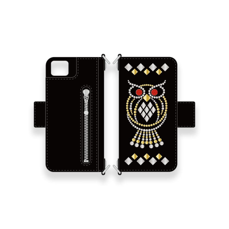 柩×Modern Pirates Leather iPhone Wallet Case /