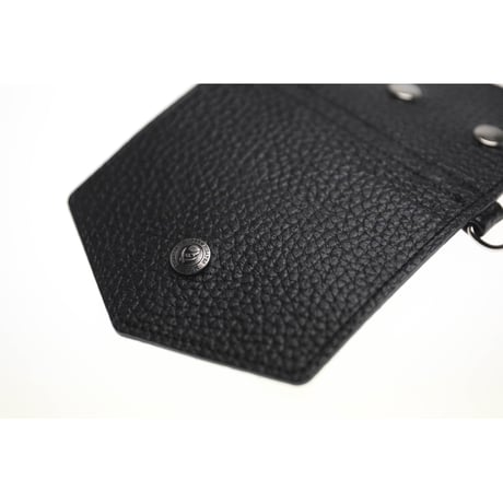 Lid Replacement Leather Smart Phone Sholder Pouch / ModernPirates Metal Fittings Design