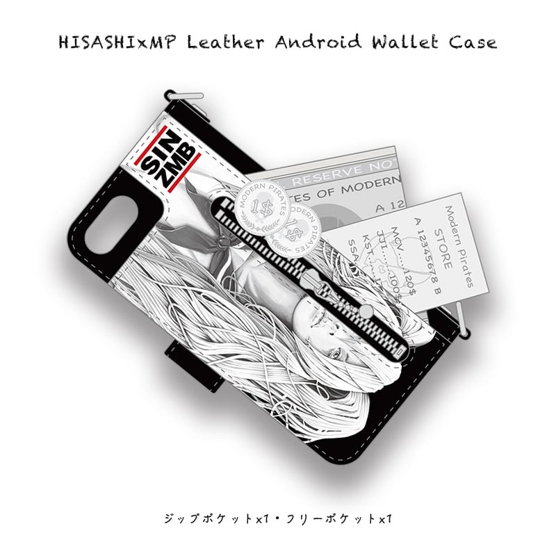HISASHIxMP Leather Android Wallet Case / SIN ZM