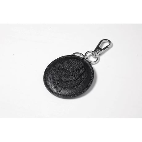 Leather Key Holder /  ModernPirtaes Skull Design