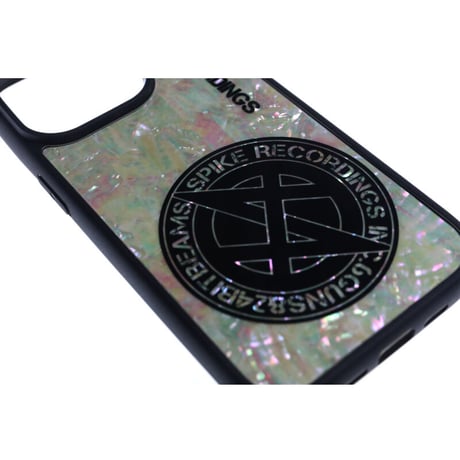 【 HISASHI×MP Shellwork Smartphone Case / SPIKE RECORDINGS Design 】