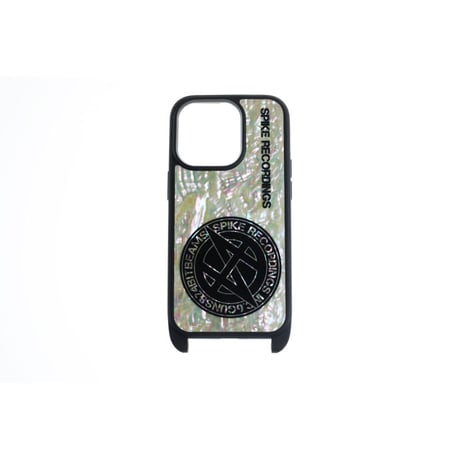 【 HISASHI×MP Shellwork Shoulder Hook Smartphone Case / SPIKE RECORDINGS Design 】