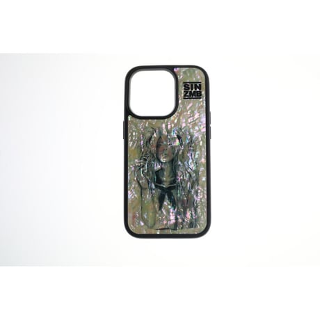 【 HISASHI×MP Shellwork Smartphone Case / SIN ZMB Monochrome Design 】