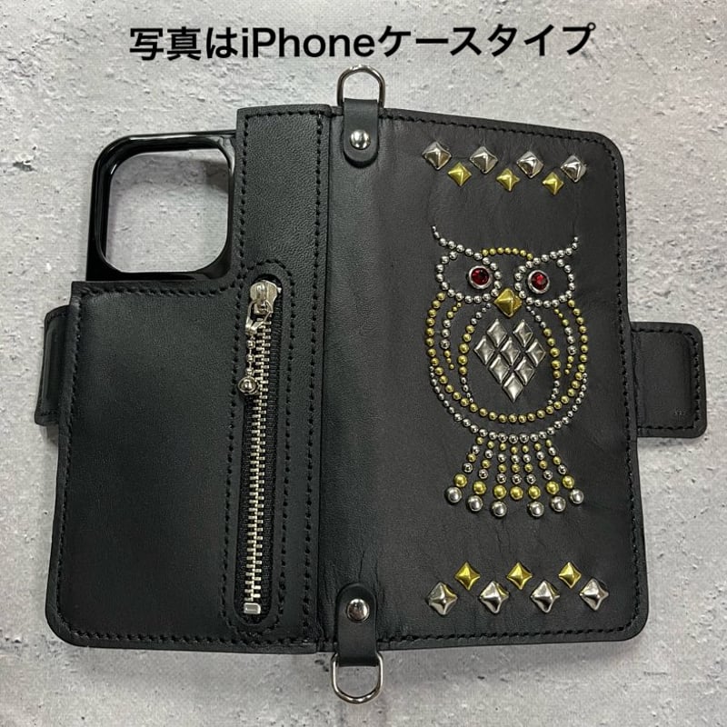 柩×Modern Pirates Leather Smartphone Wallet Ca