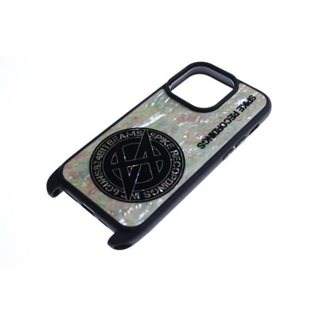 【 HISASHI×MP Shellwork Shoulder Hook Smartphone Case / SPIKE RECORDINGS Design 】