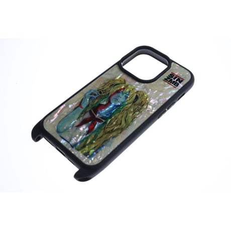 【 HISASHI×MP Shellwork Shoulder Hook Smartphone Case / SIN ZMB Design 】