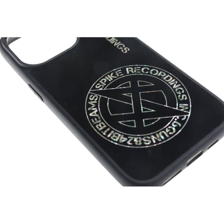 【 HISASHI×MP Shellwork Smartphone Case / SPIKE RECORDINGS Design ( Black )  】