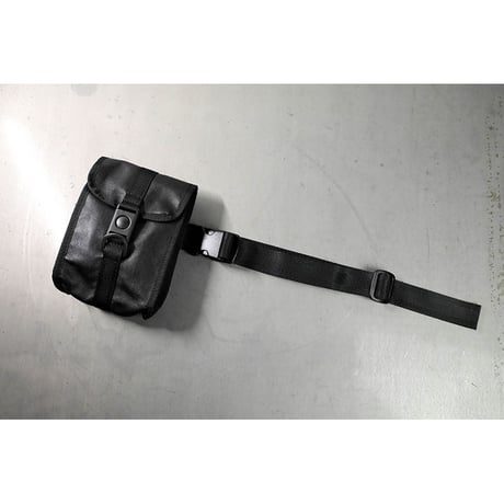 Genuine Leather Tactical Bandolier Pouch / Single Design