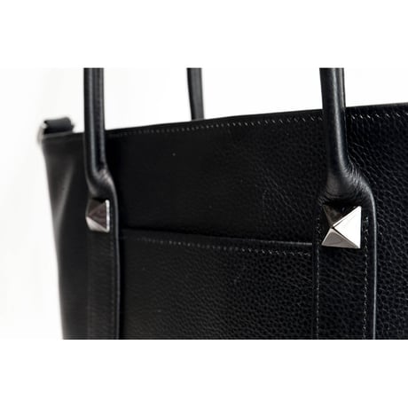 Leather Smal Tote Bag 001 / 2Pyramid Design
